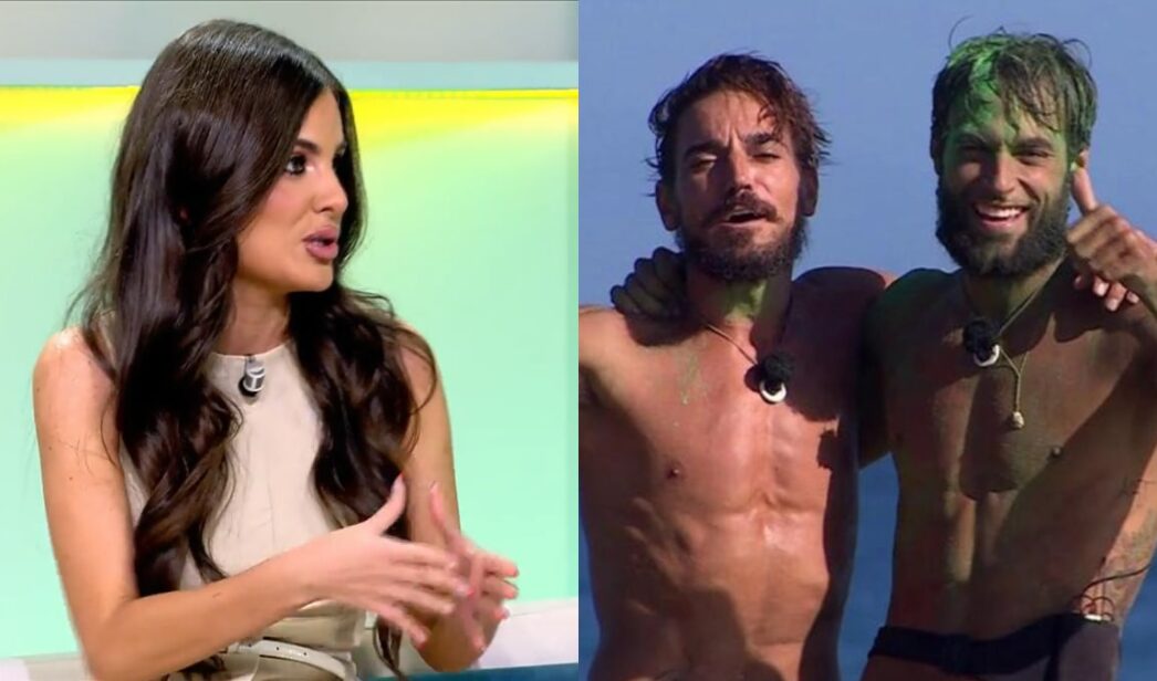 Alexia Rivas, Damián y Montoya.