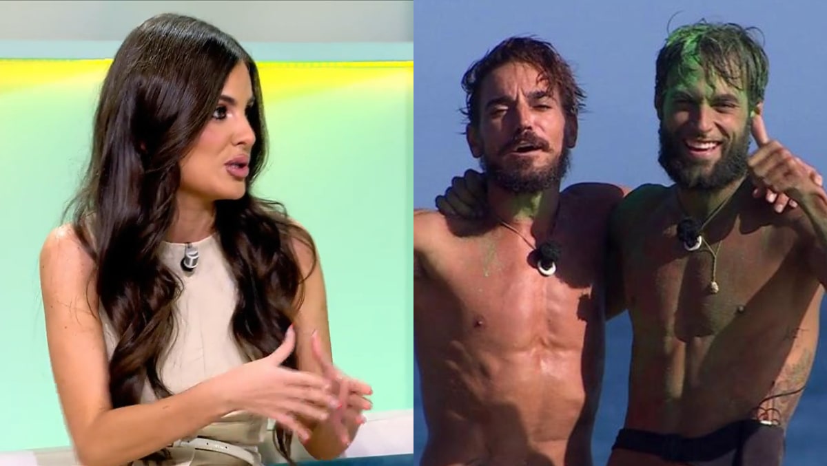 Alexia Rivas, Damián y Montoya.