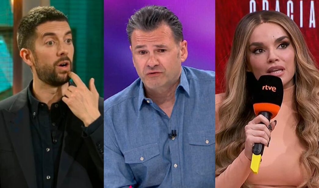 David Broncano, Iñaki López y Melody.