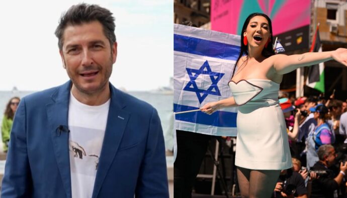 Carlos del Amor y Yuval Rapahel, representante de Israel en Eurovisión 2025.