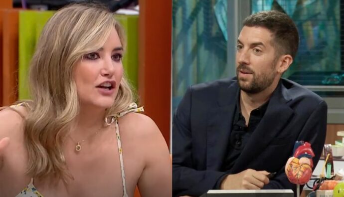 Alba Carrillo y David Broncano.