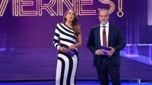 Beatriz Archidona y Santi Acosta en 'De Viernes'.