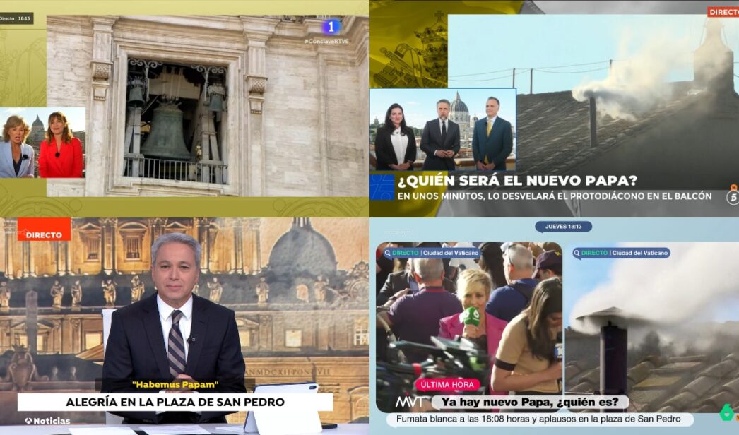 Programación especial por la elección del nuevo Papa.