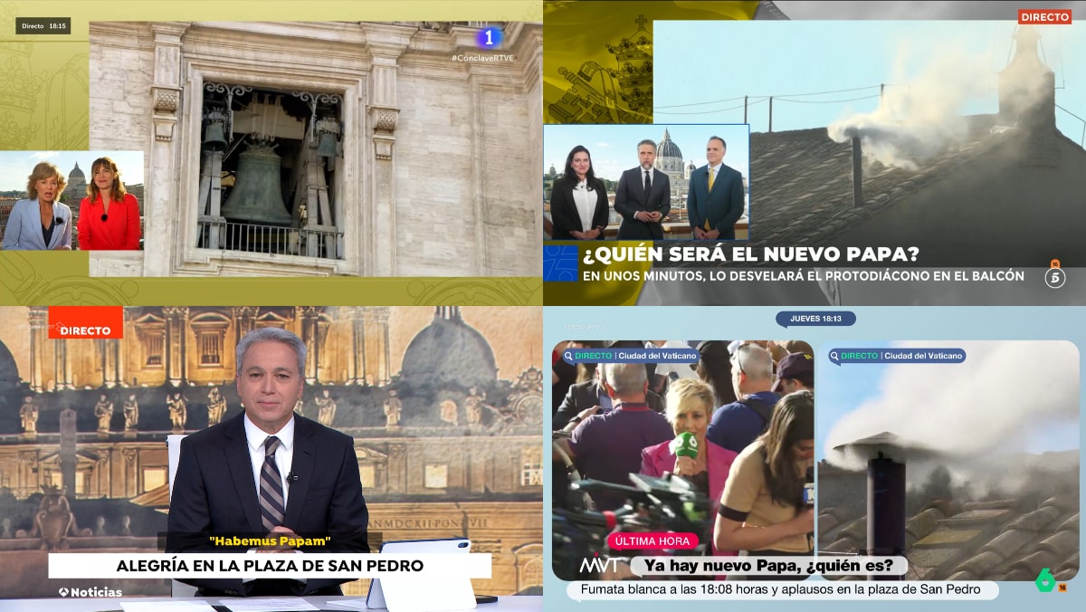 Programación especial por la elección del nuevo Papa.
