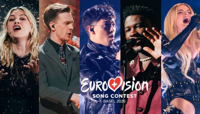 Finalistas favoritos de Eurovisión 2025.