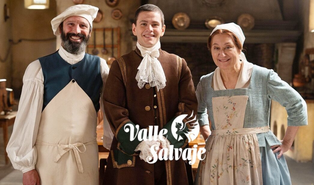 Eva, Amadeo y Francisco, nuevos personajes de 'Valle Salvaje'.