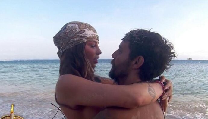 Gabriela y Manuel en 'Supervivientes'.