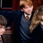 Daniel Radcliffe, Rupert Grint y Emma Watson en 'Harry Potter'.