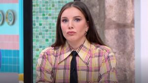 Inés Hernand en 'La familia de la tele'.