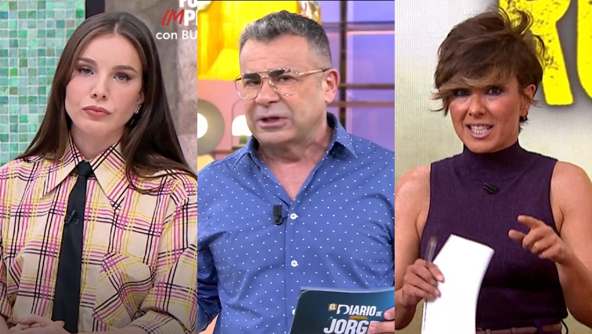 Inés Hernand, Jorge Javier y Sonsoles Ónega.