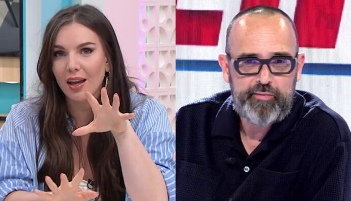 Inés Hernand y Risto Mejide.