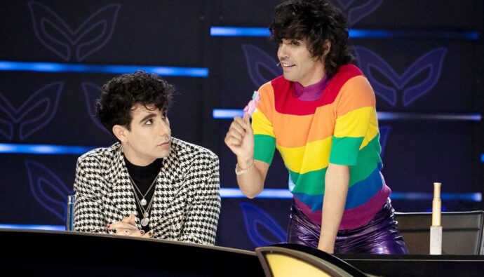 Los Javis en 'Mask singer'.
