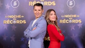Jesús Vázquez y Àlex Blanquer, presentadores de 'La noche de los récords'.