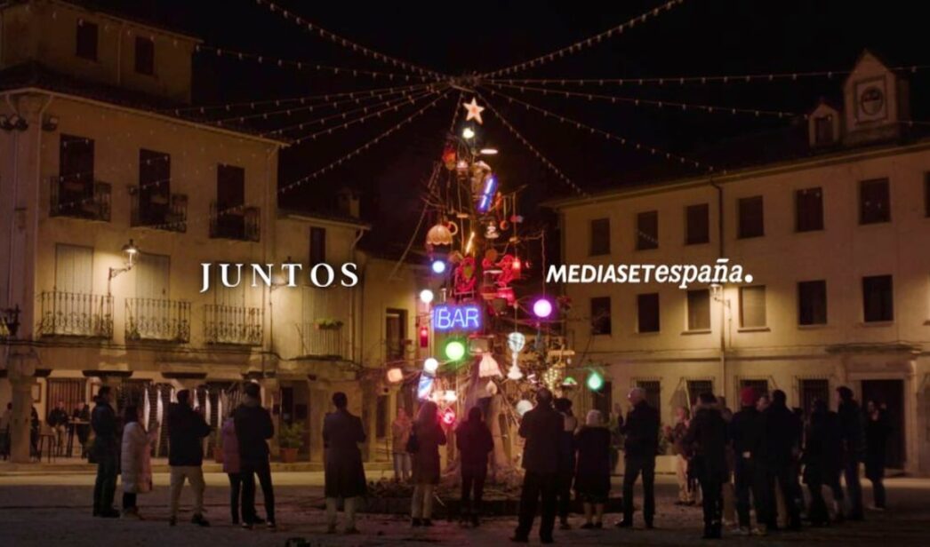 Imagen del spot de navidad de Mediaset España.