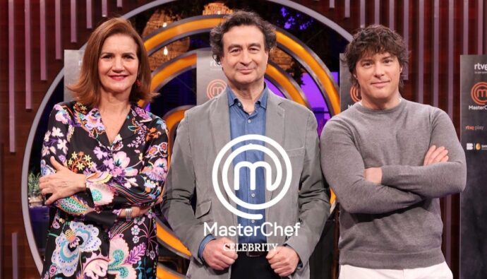 Samantha Vallejo-Nágera, Pepe Rodríguez y Jordi Cruz en 'MasterChef'.