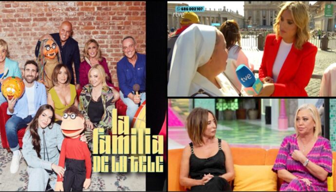 La familia de la tele
