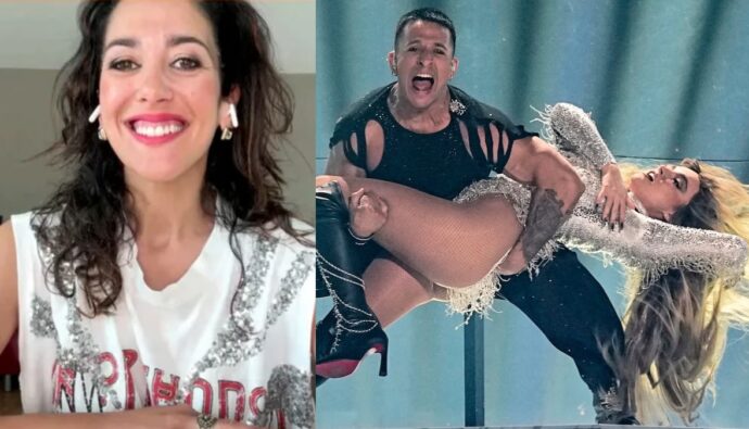 Lucía Pérez se posiciona sobre Melody en Eurovisión.
