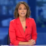 María Casado en 'Informativos Telecinco'.