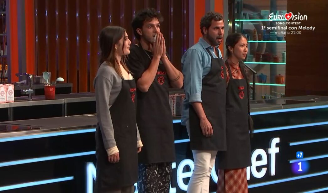 Ariana, Chema Yago y Limin en 'MasterChef 13'.