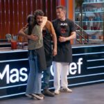 Clara, Víctor e Ismael en 'MasterChef 13'.