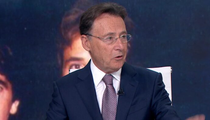 Matías Prats en 'Antena 3 Noticias'.