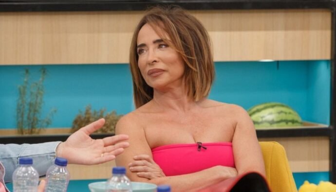 María Patiño en 'La familia de la tele'.