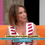 María Patiño en 'La familia de la tele'.