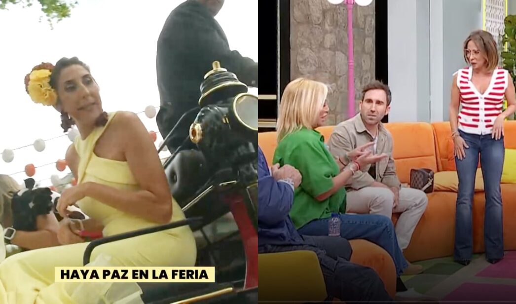 Paz Padilla y 'La familia de la tele'.