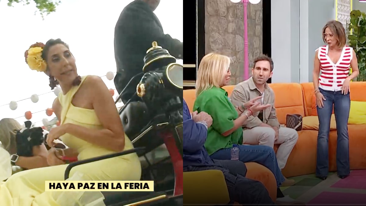 Paz Padilla y 'La familia de la tele'.