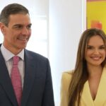 Pedro Sánchez y Melody.