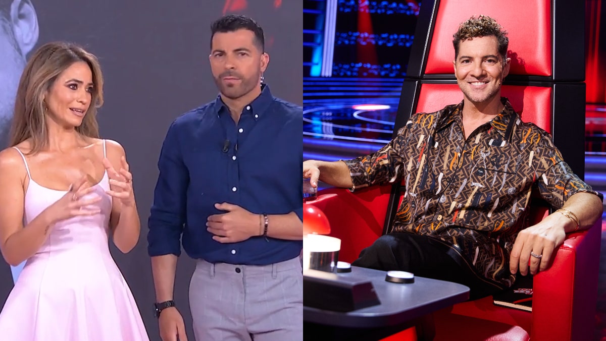 María Verdoy y Antonio Santana en 'Socialité' y David Bisbal en 'La Voz Kids'.