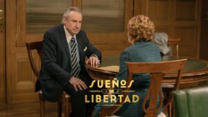 Don Pedro e Irene en 'Sueños de libertad'.
