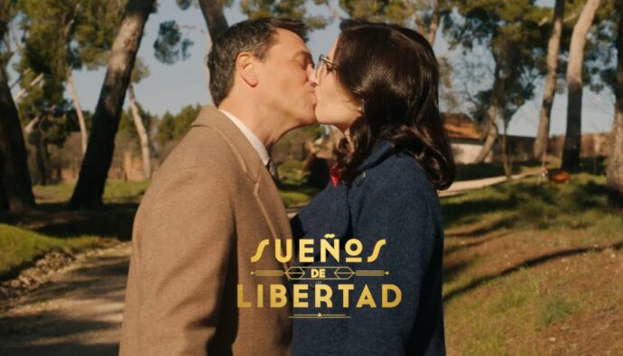 Gabriel e Isabel en 'Sueños de libertad'.