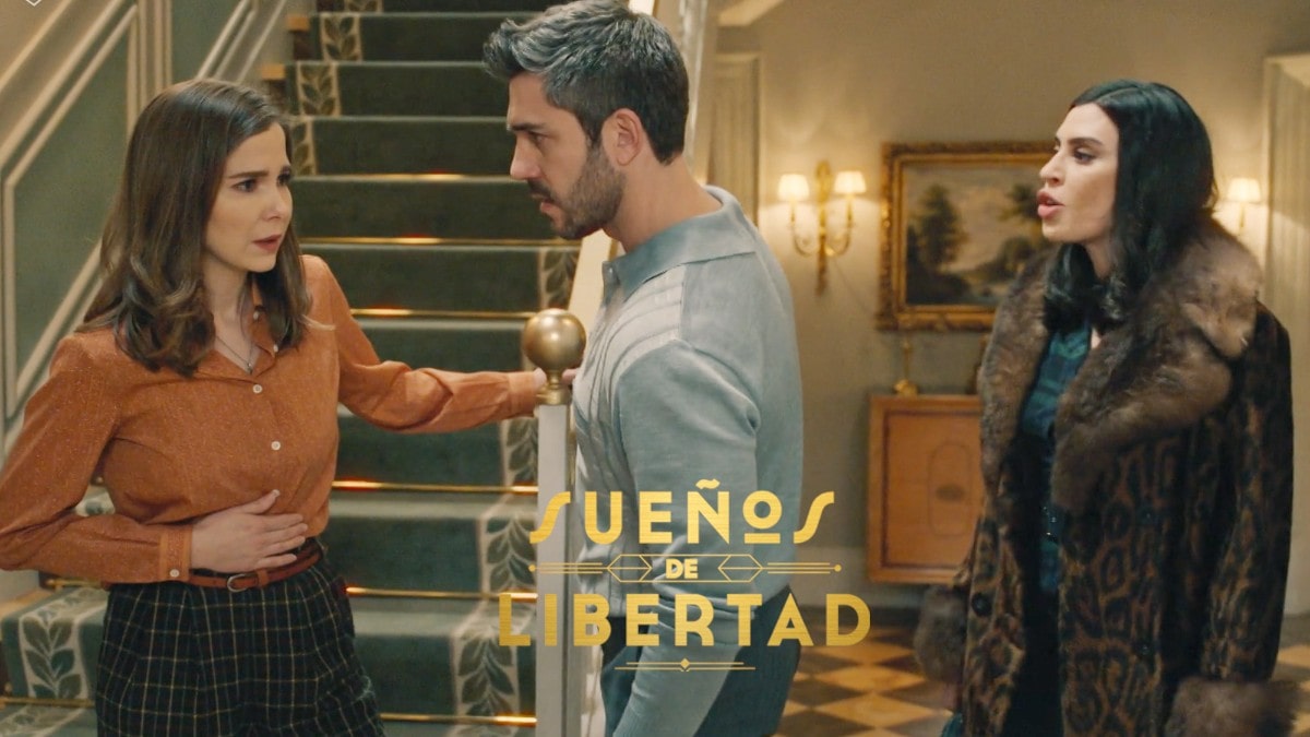 Begoña, Andrés y María en 'Sueños de libertad'.