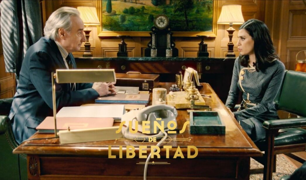 Don Pedro y María en 'Sueños de libertad'.