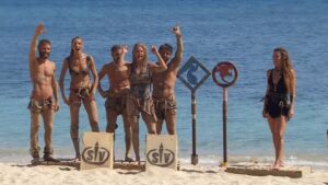 Laura Madrueño y concursantes de 'Supervivientes 2025'.