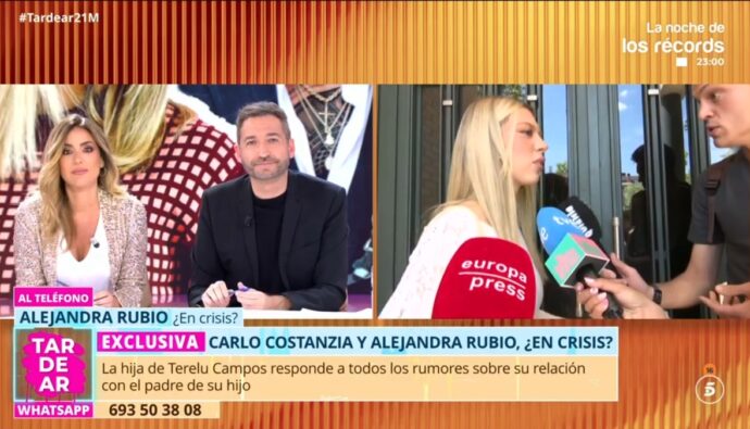 'Tardear' habla con Alejandra Rubio y desmiente a 'La familia de la tele'.