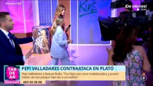 Pepi Valladares y Raquel Bollo en 'Tardear'.