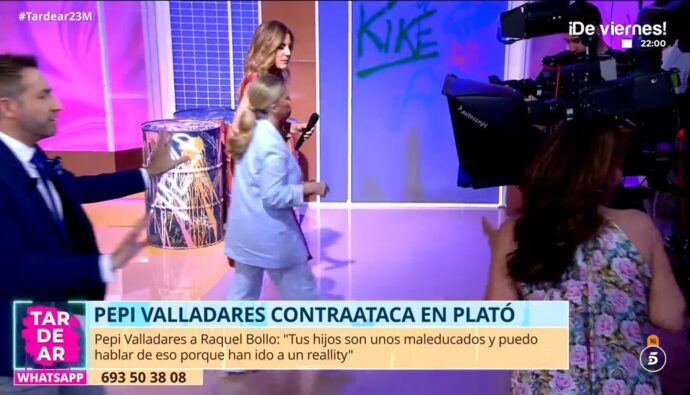 Pepi Valladares y Raquel Bollo en 'Tardear'.