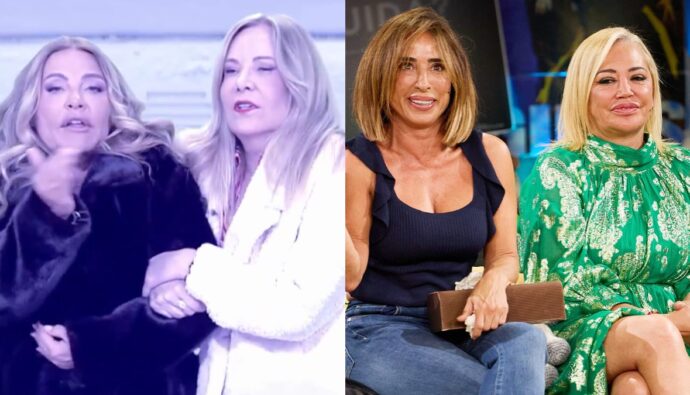 Cristina Tárrega y Belén Rodríguez / Belén Esteban y María Patiño.