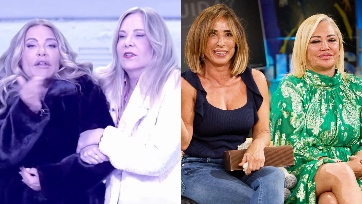 Cristina Tárrega y Belén Rodríguez / Belén Esteban y María Patiño.