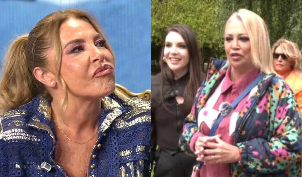 Cristina Tárrega y 'La familia de la tele'.