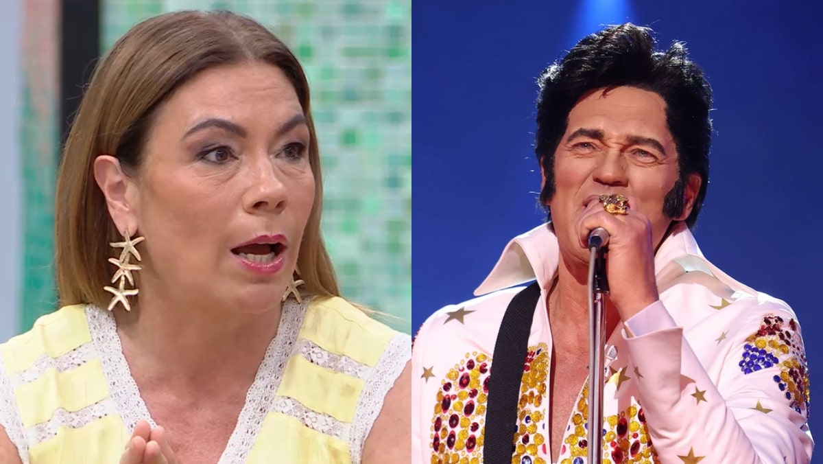 Silvia Taulés en 'La familia de la tele' y Bertín Osborne en 'Tu cara me suena'.