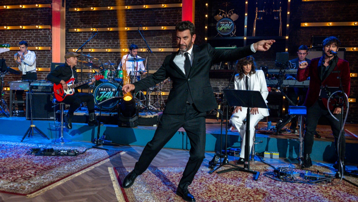 Arturo Valls y su banda en 'That's my jam'.