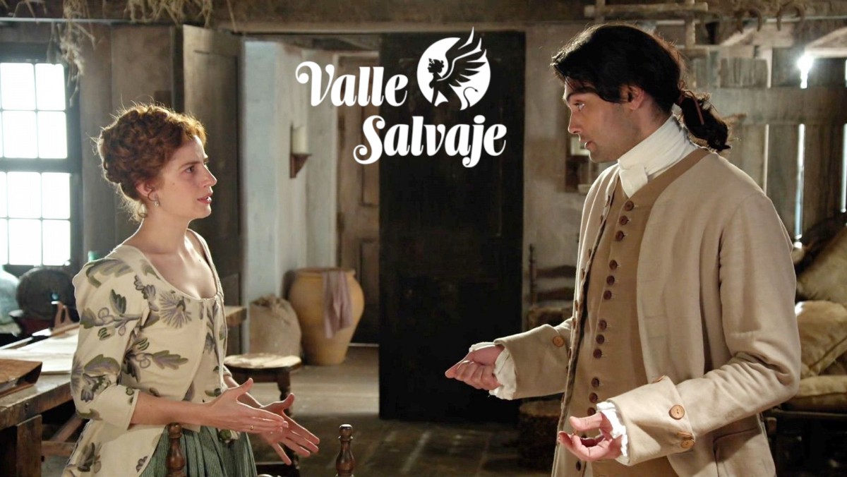 Adriana y Rafael en 'Valle Salvaje'.
