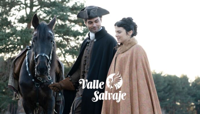 Rafael y Úrsula en 'Valle Salvaje'.
