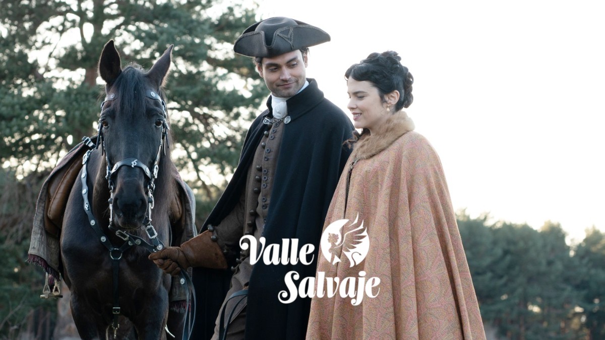 Rafael y Úrsula en 'Valle Salvaje'.