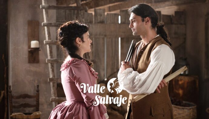 Úrsula y Rafael en 'Valle Salvaje'.