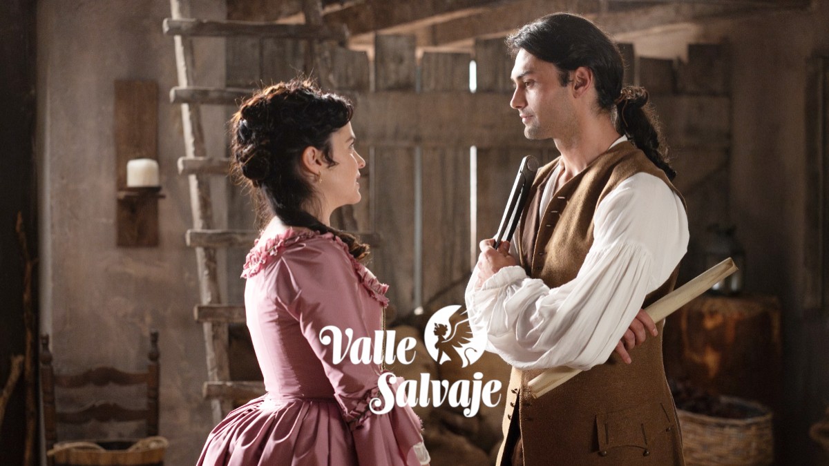 Úrsula y Rafael en 'Valle Salvaje'.