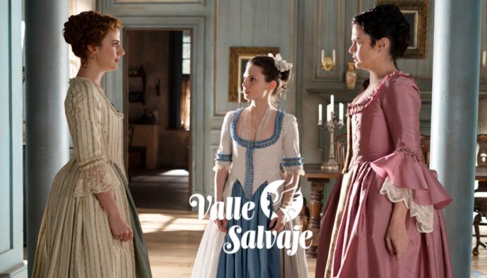 Adriana, Bárbara y Úrsula en 'Valle Salvaje'.